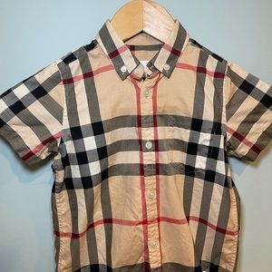 Used Burberry kids shirt, 4Y